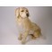 Shadow Golden Retriever Dog Stuffed Plush Animal Display Prop