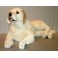 Murphy Yellow Labrador Retriever Dog Stuffed Plush Animal Display Prop