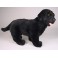 Zeke Black Labrador Retriever Dog Stuffed Plush Animal Display Prop