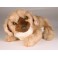 Tweed Leonberger Dog Stuffed Plush Animal Display Prop