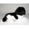 Carlo Newfoundland Dog Stuffed Plush Animal Display Prop