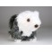 Tiny Old English Sheepdog Bobtail Stuffed Plush Animal Display Prop