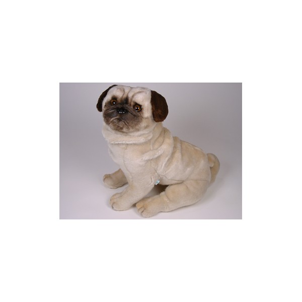 realistic stuffed pug