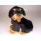 Ms. Muffet 13.8" Rottweiler Dog Stuffed Plush Animal Display Prop
