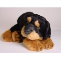 Carmine 13.8" Rottweiler Dog Stuffed Plush Animal Display Prop