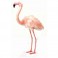 Faye Flamingo Plush Stuffed Display Prop