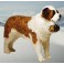 Wallace 55" Saint Bernard Dog Stuffed Plush Animal Display Prop
