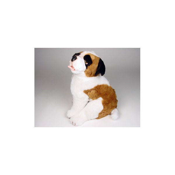 Bamse Saint Bernard Dog Stuffed Plush Realistic Lifelike Lifesize Animal  Display Prop