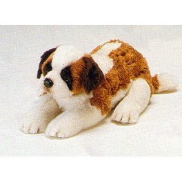 large saint bernard stuffed animal