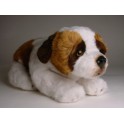 Klondike 13.8" Saint Bernard Dog Stuffed Plush Animal Display Prop