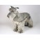 Leader Schnauzer Dog Stuffed Plush Animal Display Prop