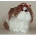 Choo Choo Shih Tzu Dog Stuffed Plush Animal Display Prop