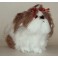 Choo Choo Shih Tzu Dog Stuffed Plush Animal Display Prop
