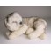 Bullet Husky Dog Stuffed Plush Animal Display Prop