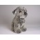 Riley Schnauzer Dog Stuffed Plush Animal Display Prop