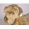 Tramp Schnauzer Dog Stuffed Plush Animal Display Prop