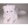Mr. Tinkles Chinchilla Silver White Persian Cat Stuffed Plush Display Prop