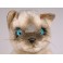Bartok Colorpoint Persian Cat Stuffed Plush Display Prop