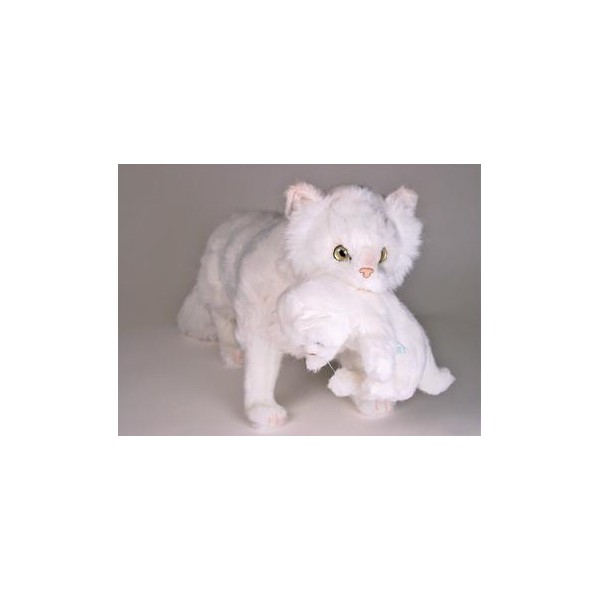 marshmallow plush cat