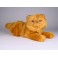 Jazzie Red Persian Cat Stuffed Plush Display Prop