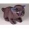Poe Black Cat Stuffed Plush Animal Display Prop