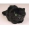 Dalton Black Cat Stuffed Plush Animal Display Prop