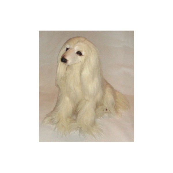 Rita Afghan Hound Dog Stuffed Plush Realistic Lifelike Lifesize Animal