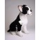 Bean Boston Terrier Dog Stuffed Plush Animal Display Prop