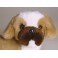 Punchy Boxer Dog Stuffed Plush Animal Display Prop