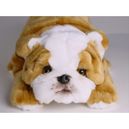realistic english bulldog stuffed animal